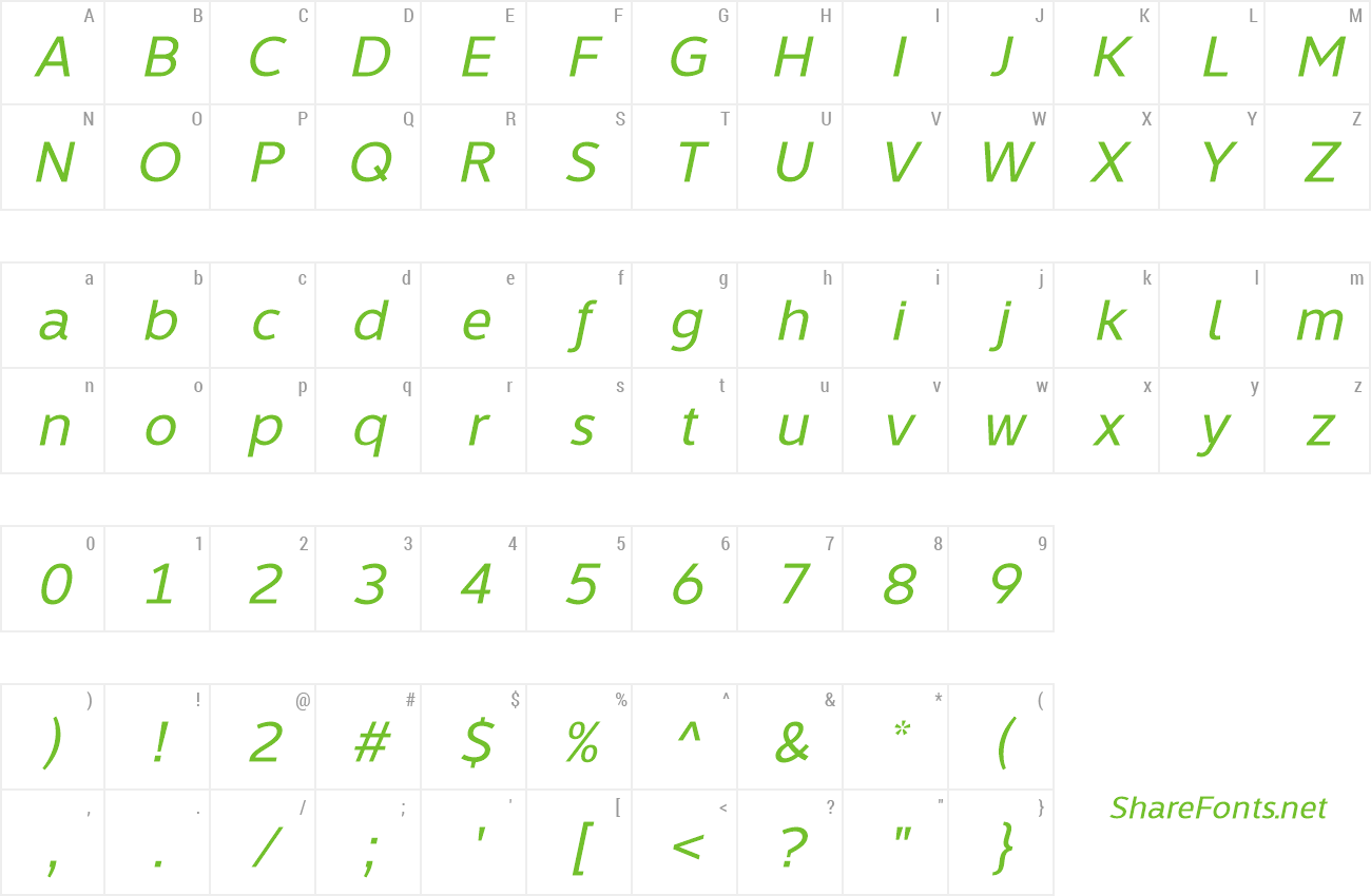 Font Learn Share Colaborate preview